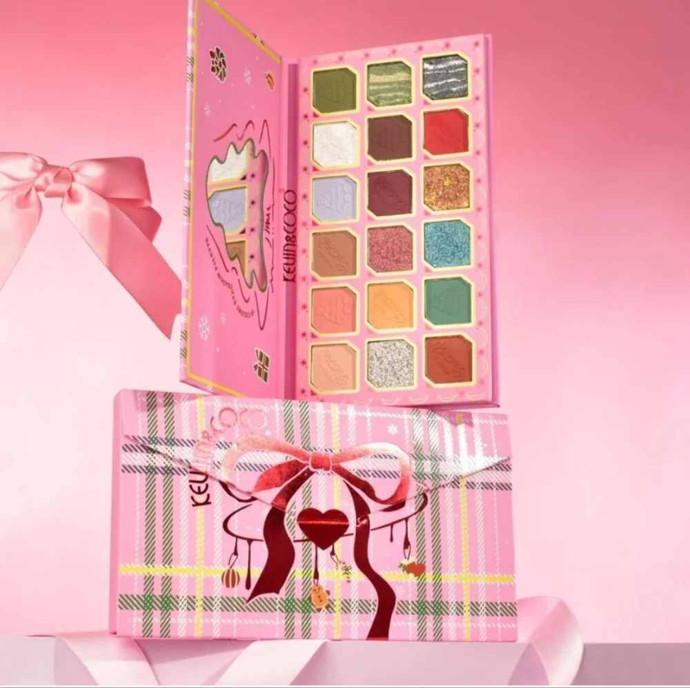 Kevin & Coco Christmas Eternal Love 18-Color Eyeshadow Palette New Sealed